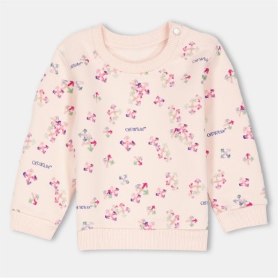 блуза,детски,3/4,панталони,off,white,kids',all,over,print,sweatshirt,pink,3c84