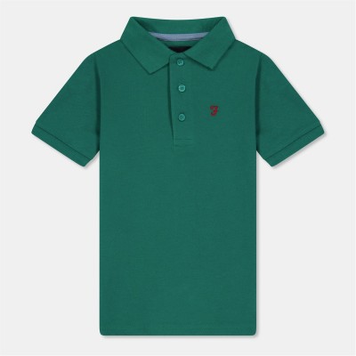 дрехи,за,училище,детски,блузи,с,яка,детски,3/4,панталони,farah,bugsworth,polo,in99,green