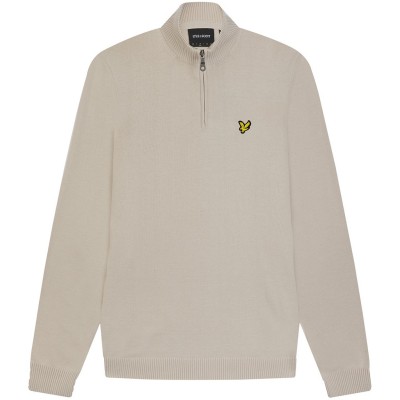 пуловер,облекла,на,разпродажба,мъжки,пуловери,lyle,and,scott,lyle,quarter,zip,jumper,sn42,cove,w870
