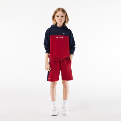 суичър,детски,облекла,lacoste,colour,block,hoodie,navy,blue,ora