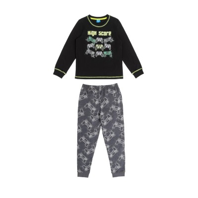 комплект,детски,пижами,детски,облекла,star,gaming,long,sleeve,pyjama,set,boy,black,grey