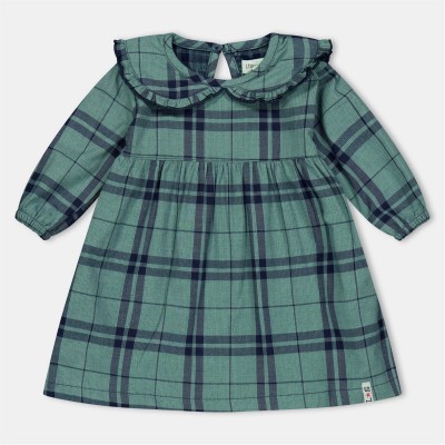 бебешки,облекла,детски,поли,и,рокли,детски,облекла,lilly,and,sid,collar,check,drs,bb99,multi