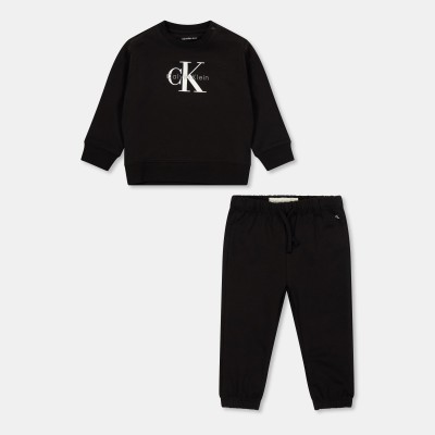 calvin,klein,jeans,unisex,kids,monogram,set,ck,black,beh