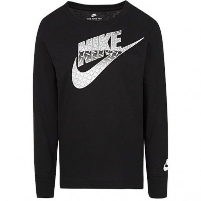 тениска,детски,тениски,nike,kids,diamond,plate,long,sleeve,t,shirt,black
