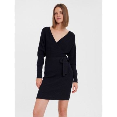 дамски,поли,и,рокли,vero,moda,vm,holly,drs,ld41,black
