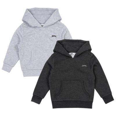 детски,суичър,разпродажба,slazenger,детски,горнища,с,качулка,детски,облекла,slazenger,2,pack,oth,fleece,hoody,infant,boys,charcoal,grey