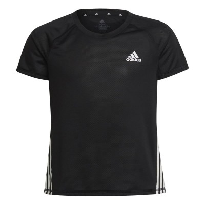 тениска,детски,тениски,adidas,aeroready,3,stripes,t,shirt,black