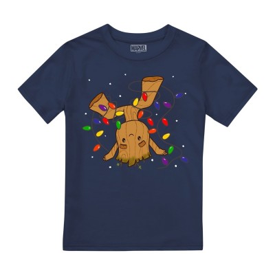 тениска,детски,тениски,детски,облекла,marvel,comics,christmas,t,shirt,groot