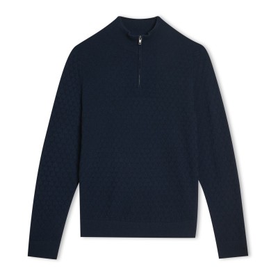 мъжки,пуловери,ted,baker,ted,kurnle,quarter,sn34,navy
