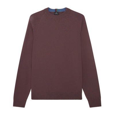 пуловер,мъжки,пуловери,ps,paul,smith,men's,knitted,crew,neck,jumper,purples,52