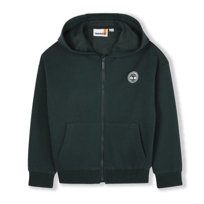 суичър,timberland,kids,fleece,zip,hoodie,dark,green