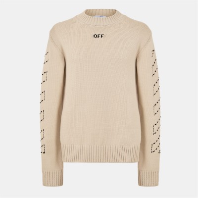 пуловер,облекла,на,разпродажба,мъжки,пуловери,off,white,stitch,arrows,diagonal,knit,jumper,beige,black