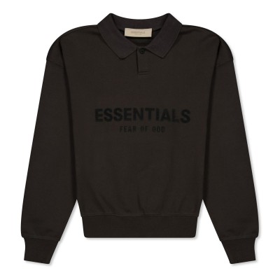 детска,блуза,с,яка,детски,3/4,панталони,fear,of,god,essentials,unisex,kids',long,sleeve,polo,shirt,iron