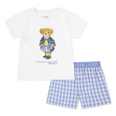 пижама,детски,3/4,панталони,polo,ralph,lauren,kids',pyjama,set,island,blue,bcs