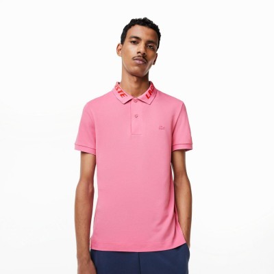 блуза,с,яка,мъжки,тениски,lacoste,slim,fit,movement,polo,shirt,pink