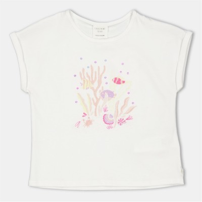тениска,детски,облекла,carrement,beau,ss,t,shirt,in99,white