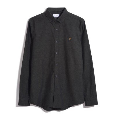 облекла,на,разпродажба,farah,steen,slim,fit,shirt,green