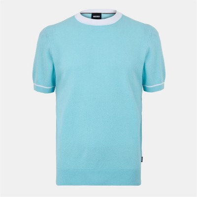 тениска,облекла,на,разпродажба,мъжки,пуловери,boss,grosso,knitted,t,shirt,open,green