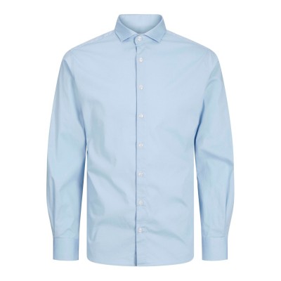детски,ризи,детски,3/4,панталони,детски,облекла,jack,and,jones,stretch,shirt,infant,boys,cashmere,blue