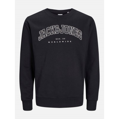 детски,блузи,jack,and,jones,caleb,varsity,crew,sweat,infant,black