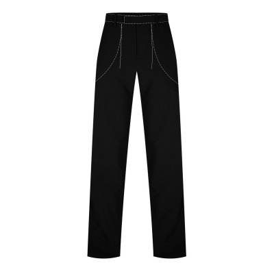 панталони,мъжки,панталони,тип,чино,off,white,stitch,tailored,trousers,black,white