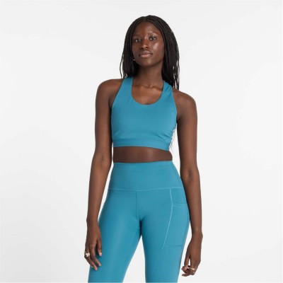 разпродажба,new,balance,дамски,тениски,дамски,топове,new,balance,sleek,medium,support,pocket,sports,bra,blue