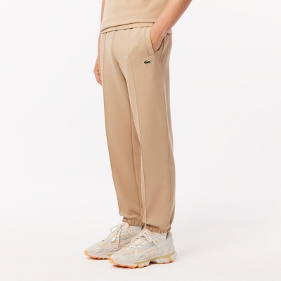 анцуг,мъжки,къси,панталони,lacoste,regular,fit,piqu,sweatpants,beige