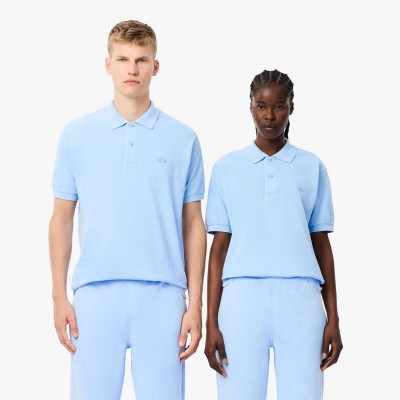 блуза,с,яка,мъжки,тениски,lacoste,classic,fit,l,12,12,washed,effect,polo,shirt,light,blue