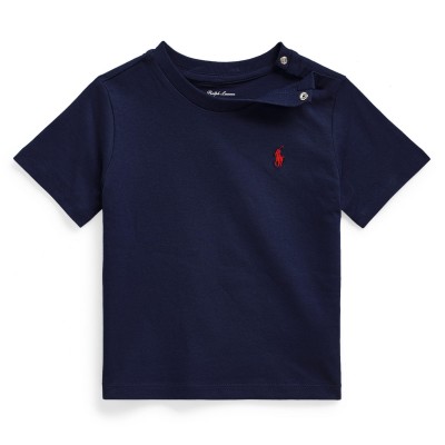 тениска,polo,ralph,lauren,kids,cotton,short,sleeve,crew,neck,t,shirt,cruise,navy