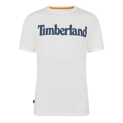 тениска,мъжки,тениски,timberland,kennebec,river,logo,t,shirt,white