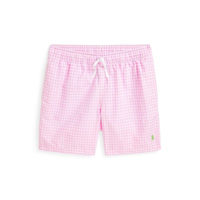 юношески,къси,панталони,детски,3/4,панталони,стоки,за,плуване,на,разпродажба,polo,ralph,lauren,gingham,swim,shorts,juniors,carmel,pink