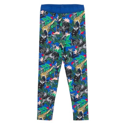 клин,детски,3/4,панталони,kenzo,kids,leggings,blue