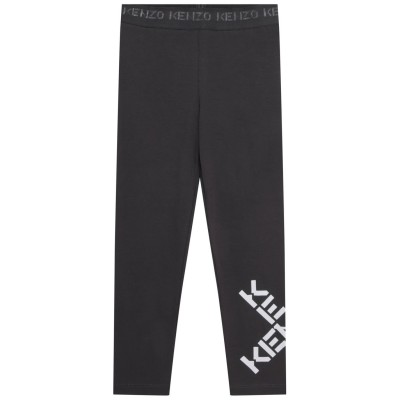 клин,детски,3/4,панталони,kenzo,kids',logo,leggings,dark,grey