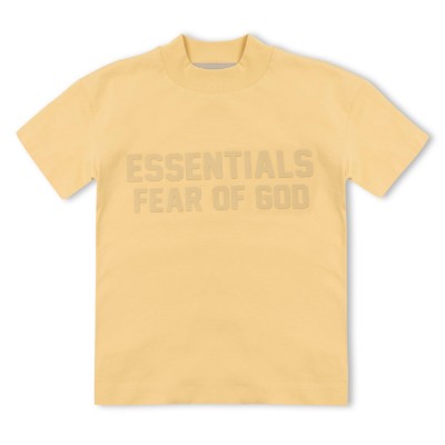 детска,тениска,fear,of,god,essentials,unisex,kids,short,sleeve,t,shirt,light,tuscan