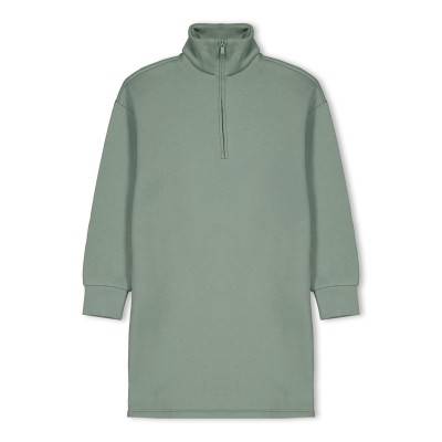 детска,тениска,fear,of,god,essentials,unisex,kids,halfzip,mockneck,t,shirt,dress,sycamore