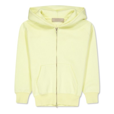 детски,суичър,детски,3/4,панталони,fear,of,god,essentials,unisex,kids',full,zip,hoodie,canary