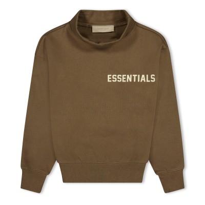 детски,пуловер,fear,of,god,essentials,unisex,kids,long,sleeve,mock,neck,turtle,jumper,wood