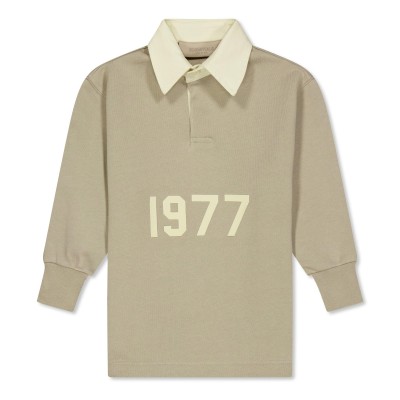 детска,тениска,fear,of,god,essentials,unisex,kids,henley,rugby,long,sleeve,t,shirt,smoke