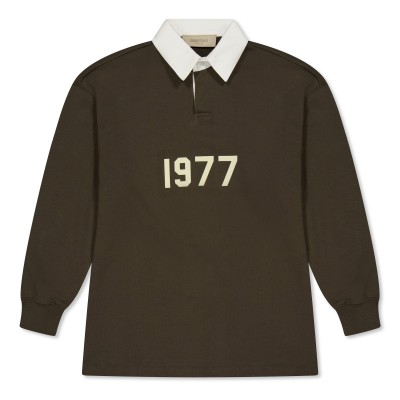 детска,тениска,fear,of,god,essentials,unisex,kids,henley,rugby,long,sleeve,t,shirt,off,black