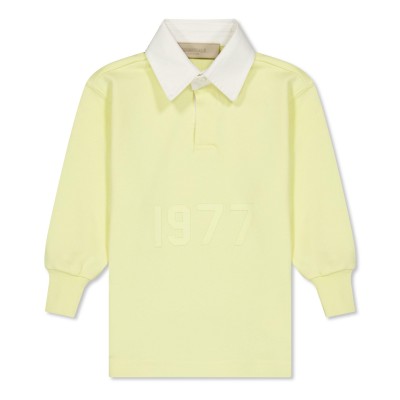 детска,тениска,fear,of,god,essentials,unisex,kids,henley,rugby,long,sleeve,t,shirt,canary
