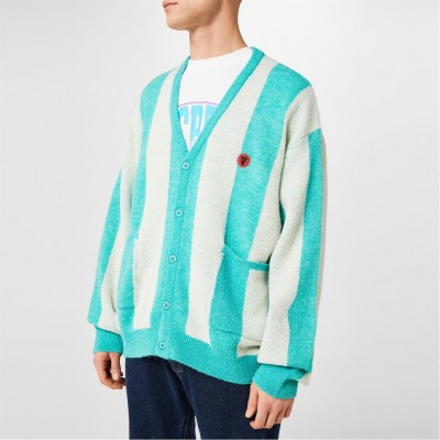 жилетка,мъжки,пуловери,мъжки,тениски,icecream,striped,cardigan,teal