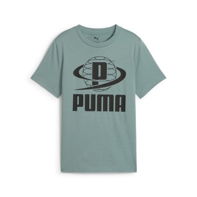 тениска,разпродажба,puma,детски,3/4,панталони,детски,тениски,puma,graphic,ii,t,shirt,green