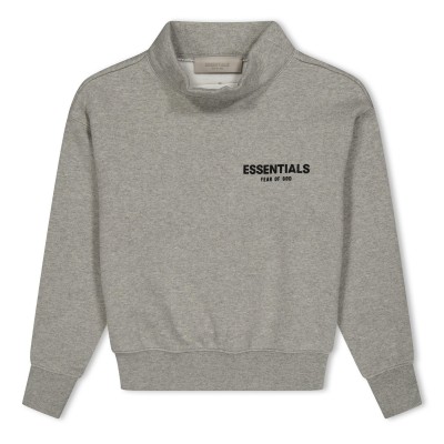 детски,пуловер,fear,of,god,essentials,unisex,kids,mockneck,turtle,neck,jumper,dark,oatmeal