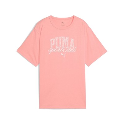 тениска,разпродажба,puma,дамски,тениски,дамски,топове,puma,class,relaxed,t,shirt,pink