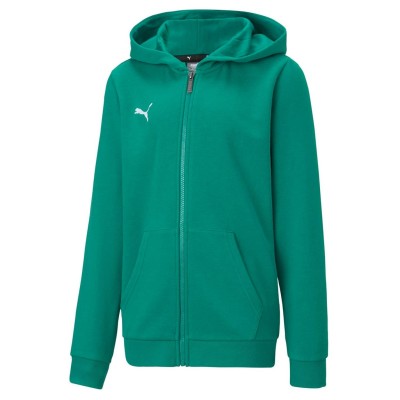 яке,дрехи,за,училище,разпродажба,puma,детски,якета,и,палта,детски,3/4,панталони,puma,teamgoal,23,casuals,hooded,jacket,green