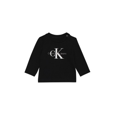 тениска,детски,облекла,calvin,klein,jeans,calvin,klein,jeans,monogram,ls,t,shirt,ck,black,beh