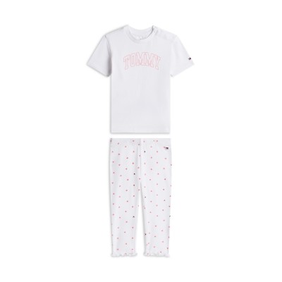 комплект,детски,3/4,панталони,tommy,hilfiger,tommy,legging,set,in62,white,ybr