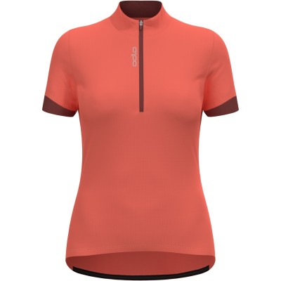 дамски,топове,облекло,за,колоездене,odlo,ess,t,hz,ssjrsy,ld43,living,coral