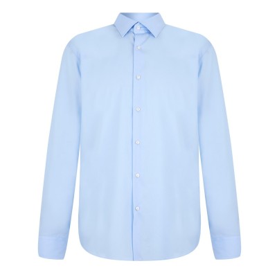 облекла,на,разпродажба,мъжки,ризи,boss,men's,h,joe,kent,shirt,impeccable,tailoring,pas,blue,452