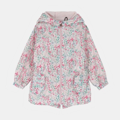 детски,якета,и,палта,firetrap,kids,enchanted,blossom,pink,floral,hooded,long,sleeve,anorak,pink